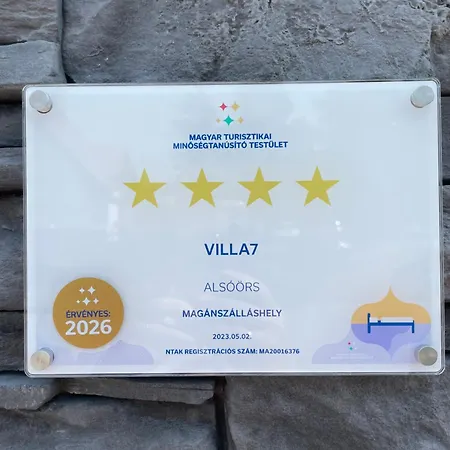 Pensiune Villa7 Balaton Alsóörs